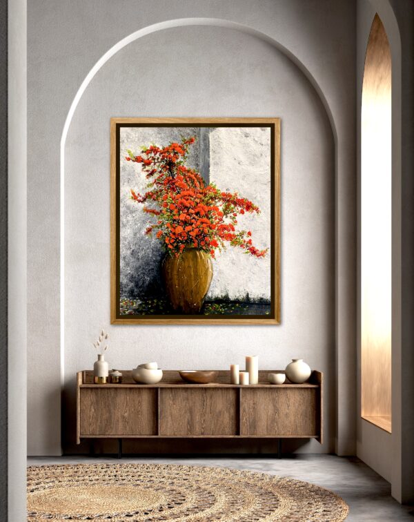 Red flowers in the jug! - Image 2